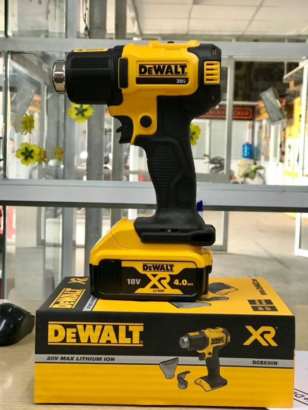 Dewalt DCE530N-KR Máy Khò Nhiệt Cầm Tay 18V   (không kèm pin sạc)