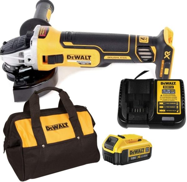 Dewalt DCG405M1 Máy mài cầm tay 18V/BL