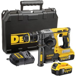 Dewalt DCH273P2 Máy khoan bê tông dùng pin ( 2 pin 5Ah + Sạc )