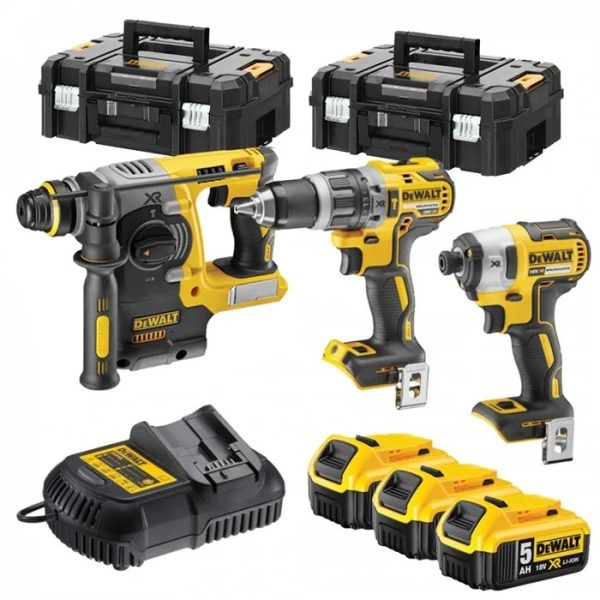 Dewalt DCK368P2T Combo máy Dewalt  DCD796 + DCF887 + DCH273