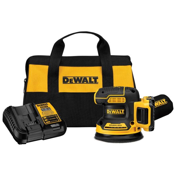 Dewalt DCW210D1 Máy chà nhám cầm tay 20V-125mm