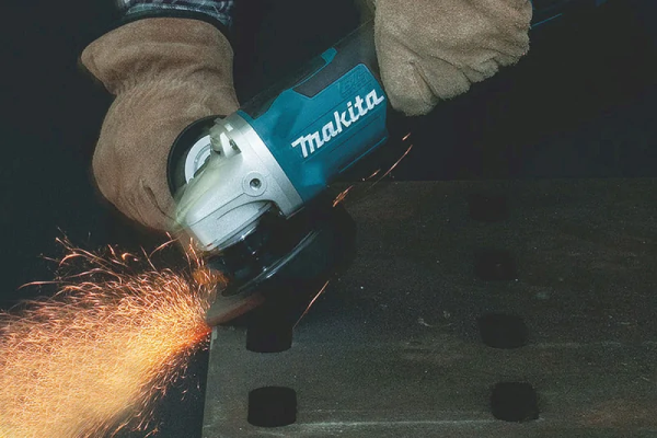 Makita DGA508Z Máy mài góc dùng pin(125mm/công tắc bóp/ (không kèm pin sạc)