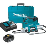 Makita DGP180RT Máy bơm mỡ dùng pin(18v) (kèm 01 pin 5.0 + sạc nhanh)