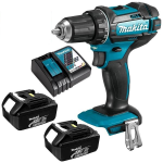 Makita DHP482RAE Máy khoan búa, vặn vít dùng pin(18v) (kèm 02 pin 2.0 + sạc)