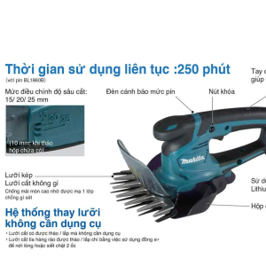 DUM604Z Máy tỉa cỏ dùng pin Makita (18v) (không kèm pin sạc)