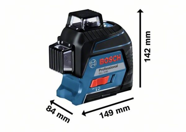 Bosch GLL 3-80 Máy tia vạch chuẩn