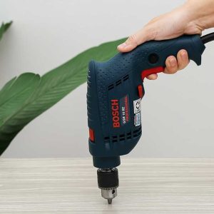 GSB 10 RE Máy khoan động lực Bosch  (valy nhựa, bộ mũi khoan + đầu vít)