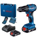 GSR 185-LI Máy khoan vặn vít dùng pin 18V Bosch (kèm 02 pin +  sạc)