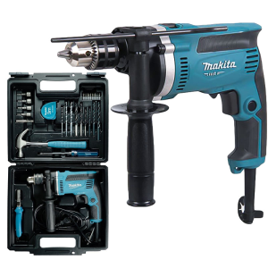 Makita M8100KX2B Máy khoan búa(16mm)(26 cái phụ  kiện)