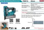 FN001GZ02 Máy Bắn Đinh Dùng Pin Makita (40MM/BL)(40V MAX) (không kèm pin sạc)