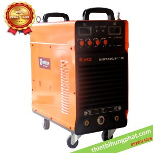 Máy hàn bán tự động MIG500 (J8110), (Nguồn 380V, Chức năng CO2/QUE, Có chế độ 2T/4T, đầu cấp dây rời có 20M cáp 70mm)