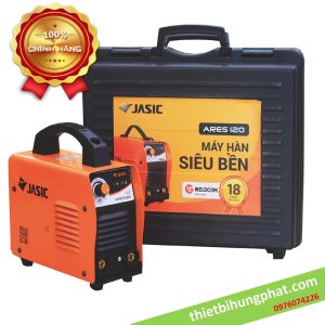 Máy hàn điện tử Jasic ARES 120 (Kèm hộp nhựa đựng máy và pk)