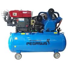 PE 330L 25 Máy Nén Khí PE TM-W-2.0/12.5-330L-20HP Đầu nổ D24 -  Pegasut